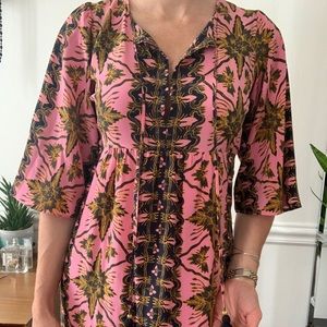 Figue Silk Midi Dress